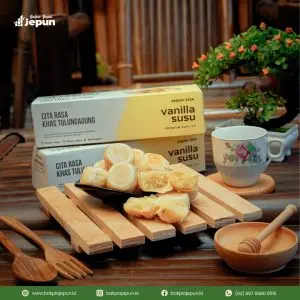 Bakpia Jepun Rasa Vanilla Susu